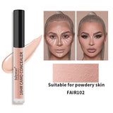 6 Colors Liquid Concealer Covering Moisturizing Control Oil Foundation Dark Circles Freckle Eyes Face Concealer Liquid Makeup