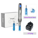 Authentic Dr pen Ultima M8S With 22 pcs Needle Pin Microneedling Pen Wireless Derma Pen Beauty Machine needle length 0.25 mm