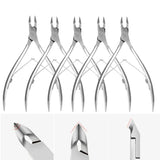Professional Cuticle Cutter Nail Nippers Scissors Manicure Pusher Pedicure Tong Dead Skin Remover Nail Cuticle Regrowth Tool