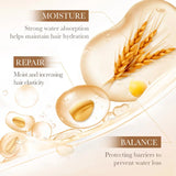 Rice Magical Keratin Hair Mask 5 Seconds Repair Damaged Frizzy Hairs Soft Smooth Shiny Moisturizing Nourish Hair Root Care