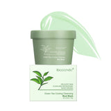 Green Tea Mud Mask Natural Skincare Deeply Cleansing Pore Nourishing Clay Face Mask Face Skin Care Cleaner 100g