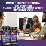 Men's Multivitamin – Immune Boost with Vitamins A, B12, C, D | Daily Energy & Non-GMO