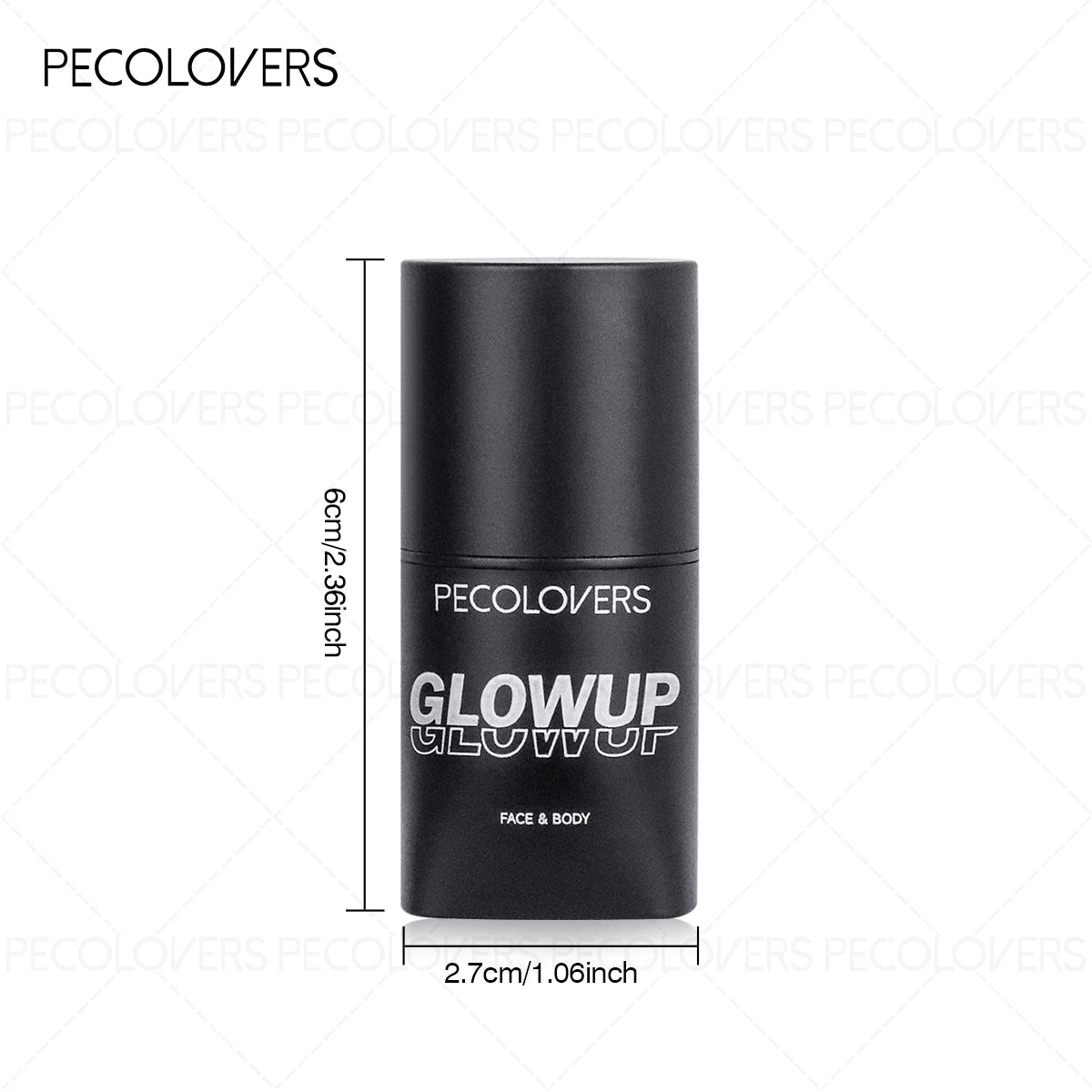 1PC Glowup Glow Highlighter Stick-Waterproof&Sweatproof,Long-Lasting Wear,Naturally Brightens Facial Contours&Highlights Makeup
