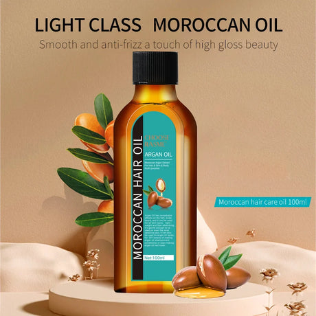 Quick Repair Hair Care Essential Oil, Silky Moisturizing Oil, Nourishing And Long-Lasting Moisturizing To Improve Dryness