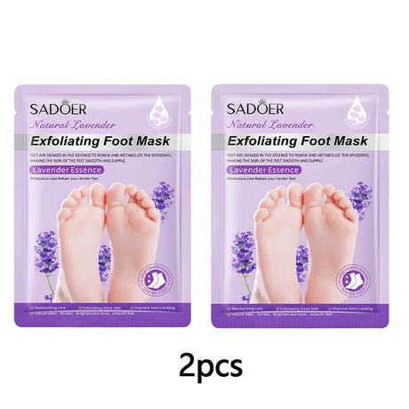 1 Pair Exfoliating Feet Mask Exfoliating Foot Peel Mask Socks Pedicure Peeling Dead Skin Remover Feet Mask Peel Moisturizing