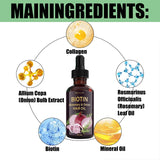 Rosemary & Onion Hair Oil with Biotin Complex - Nourishing Formula for Softer Hair - Heat Styling Support