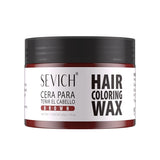 Temporary Hair Color Wax Coloring Styling Pomade Mild White Covering Nourishing Hair Clay Color Cream Gel Hair Dye Mud Easy Wash