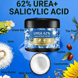 GSWP Urea Salicylic Acid Hand & Foot Moisturizing Cream, Containing Aloe Vera & Tea Tree Oil, Nourishes Dry Skin. 60g/120g