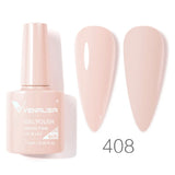 VIP5 Venalisa Nail Gel Polish Jelly Color HEMA/TPO FREE Nude Pink Semi Permanent Soak Off UVLED Gel Polish Sparkle Gel Varnish
