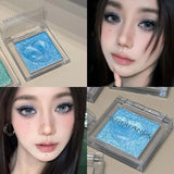 Makeup Yellow Matte Nude Eyeshadow Cream Silky Waterproof Soft Eye Shadow Pigment Green Blue Purple Monochrome Glitter Eyeshadow