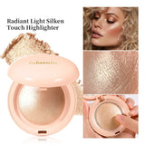 Face Highlighter Powder Instant Silky Skin Glow Long Lasting Waterproof Baked Shimmer Illuminator Makeup Contouring Glitter