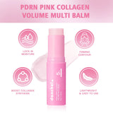 PDRN Pink Collagen Multi Volume Balm Stick Anti Aging Firming Anti Wrinkle For Eye Neck Forehead Smile Lines