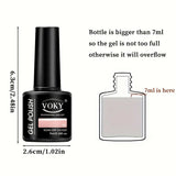 VOKY 6-Piece Set of Nail Gel, Seasonal Fashionable Nail Gel, The Perfect Gift for Ladies to Give During Festivals