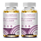 Skin Whitening & Anti-Aging Capsules - Glutathione Collagen Supplement with Antioxidant for Dull Skin