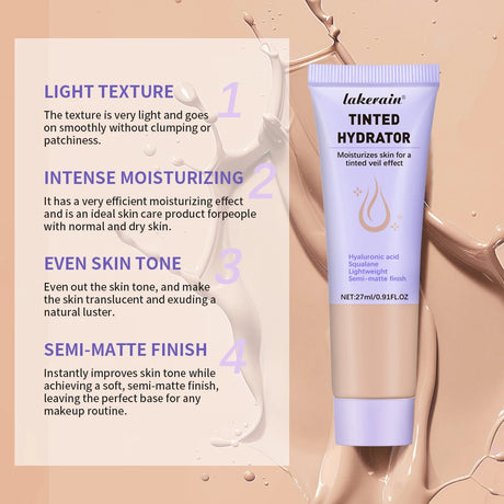 High Coverage Cc Cream Foundation Tinted Hydrator Matte Finish