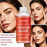 JUINHOU Dragon Blood Hydration Serum Infused With Dragon's Blood Extract Niacinamide Brighten Skin Refines Pores Bouncy All Day