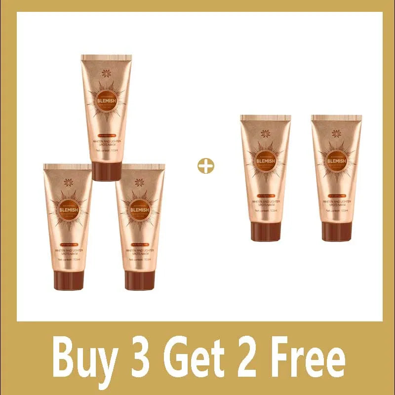 Whiten and Lighten Spots Mask Spots Peel-Off Facial Mask Anti-Blemish Freckle Brightening Mask Deeply Clean Pore Tightening Mois