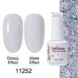 Clou Beaute Gel Nail Polish Neon Brown Royal Blue Red Green Pastal Nude Nail Art Varnishes Gel Lacquer Top Coat UV Gel Nail