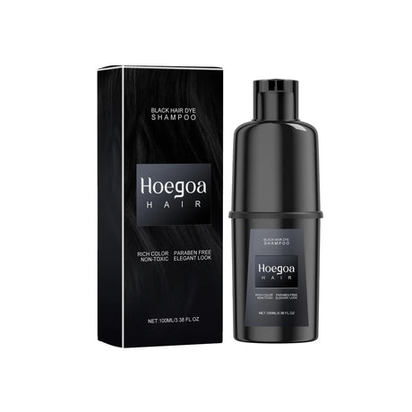 Herbal Hair Dye Shampoo Nourishing Repair Scalp Long Lasting Black Brown Red Puple Color Hair Color Shampoo Home Use Women Men