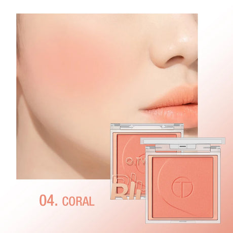 Soft Mineral Blush Palette 6 Colors Matte Long Lasting Powder Natural Cheek Contour Shadow Rouge Makeup Beauty