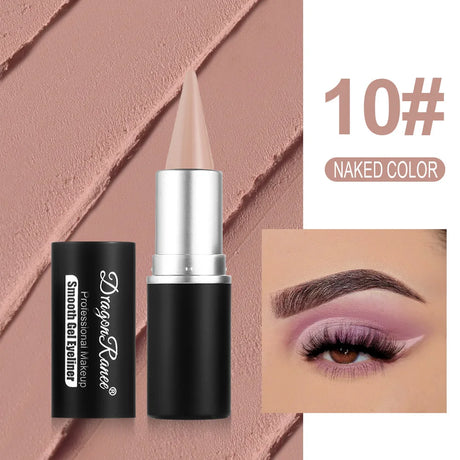 Matte Eyeliner Pencil Black White Blue Green Cream Waterproof