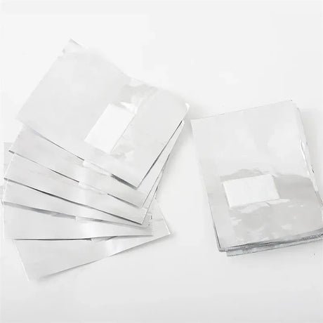 100/200/500Pcs Bag Aluminium Foil Nail Art Soak Off Polish Nail Removal Wraps Towel Gel Remover Manicure Tools