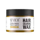 Temporary Hair Color Wax Coloring Styling Pomade Mild White Covering Nourishing Hair Clay Color Cream Gel Hair Dye Mud Easy Wash