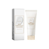 Rice Milk Cleansing Foam 120g Gentle Facial Wash Deep Cleanse Rice Extract Hydrating Non Drying Rich Lather for Soft Bright Skin