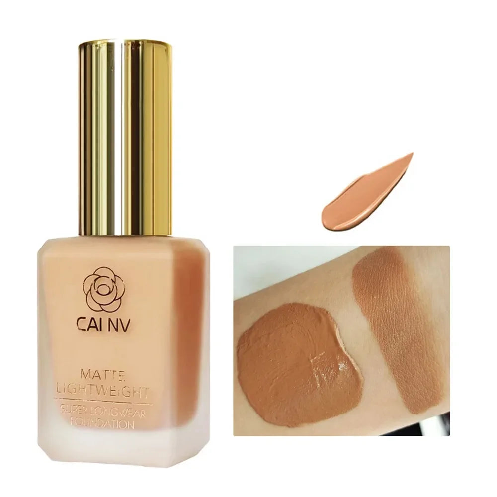 Double Wear Liquid Foundation Stay in Place Long Lasting Concealer Foundation Make-up Oil Control Moisturizing Facial Makeup