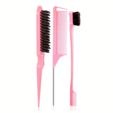 11 pcs High Quality Hair Brush Comb Set,with Hair Spray Bottle Scalp massager ,Wet Dry Curly Hair Detangling, Wide Tooth Combs