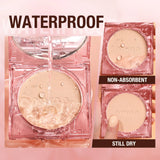 Wholesale O.TWO.O Face Powder 24 Hours Oil-control  Waterproof Matte Face Makeup Cosmetic Setting Compact Powder