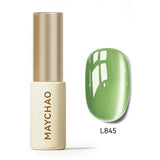 MAYCHAO 5ML Gel Nail Polish 9D Laser Diamond Glitter Cat Eye Gel Semi-Permanent Soak Off UV LED Gel Nail Manicure Tools Nail Art