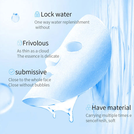 20pcs/5pcs Centella Collagen Face Mask VC Moisturizing Refreshing Sheet Masks Hyaluronic Acid  Facial Mask Skin Care Products