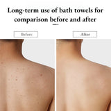Japanese Exfoliating Bath Towel Ultra-Long Shower Scrubber for Back Antibacterial Foam Washcloth Multi-Use for Shower Skincare
