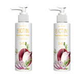 Daily Use Biotin Onion Rosemary Shampoo Gentle Mild Formula Clean Scalp Impurities Support Long Term Healthy Hair Growth 150g