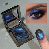 Single Color Glitter Eyeshadow Waterproof Sweatproof Long Lasting Highlight for Party Cosplay