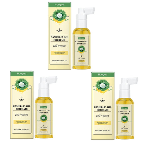 Repairing Camellia Hair Oil Spray For Dry Damaged Frizz Control Nourishing Conditioner With Camellia Seed Oil Hair Treatment