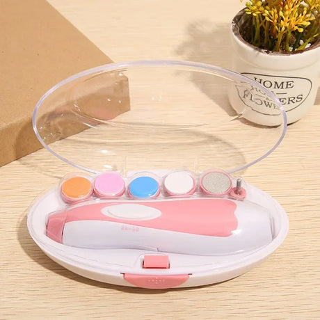 Multifunctional Electric Baby  Cutter Trimmer Manicure Tool Set Baby CareNail Trimmer Baby Nail File Clippers Toes Fingernail