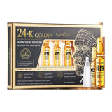 Vitamin C Face Whitening Serum Dark Spots Freckles Removal Hyaluronic Pore Minimizer Anti Aging Wrinkle Remove Golder Essence