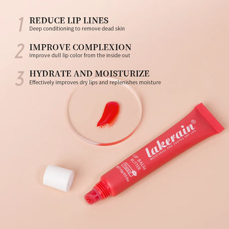 New Conditioning Butter Lip Balm Instant Moist Hydrate Shine Sheer Tint Soothing Vanilla Lip Care Repair Dry Chapped Lips Long Lasting Lip Treatment Cosmetic