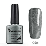 Venalisa 7.5ml Fashion Shiny Soak Off UV Gel Nail Gel Polish Cosmetics Nail Art Manicure Nails Gel Polish Tips Nail Varnish