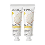 BIAOQUA White Rice Face Peeling Mask Moisturizing Remove Blackhead Whitening Anti-aging Anti Wrinkle Facial Peel Masks Skin Care