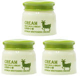 Goat Milk And Wheat Hydra Whitening Cream Skin Hydration Moisturizing Body for Dry & Sensitive Skin Anti-Aging Firming Cream