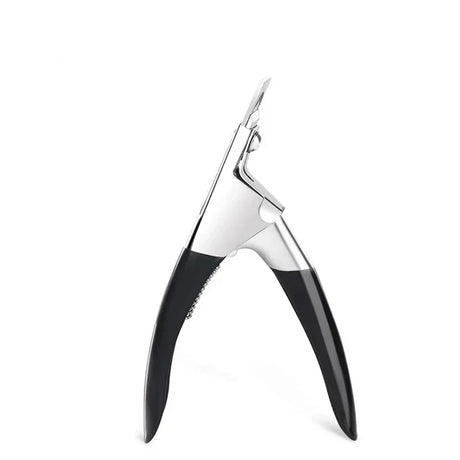 Fake Nail Cutter Type U Word False Tips Professional Nail Clippers Straight Edge Cutters Manicure Pliers Guillotine Nail Capsule