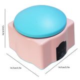110V-220V Upgraded Steam Nail Polish Remover Machine Steamer with Color Cuticle Pusher Spoon Tools for Nail Gel Polish Removal