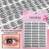 1/box 90 clusters idol False Eyelashes Black Natural Manga Lashes Anime Eyelashes Large Capacity Lashes Extension Chinese Makeup