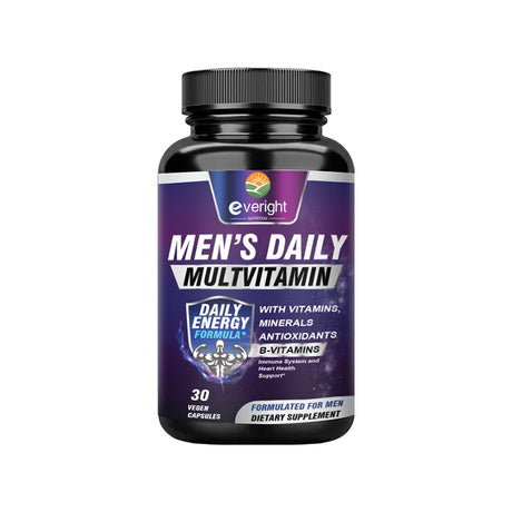Men's Multivitamin – Immune Boost with Vitamins A, B12, C, D | Daily Energy & Non-GMO