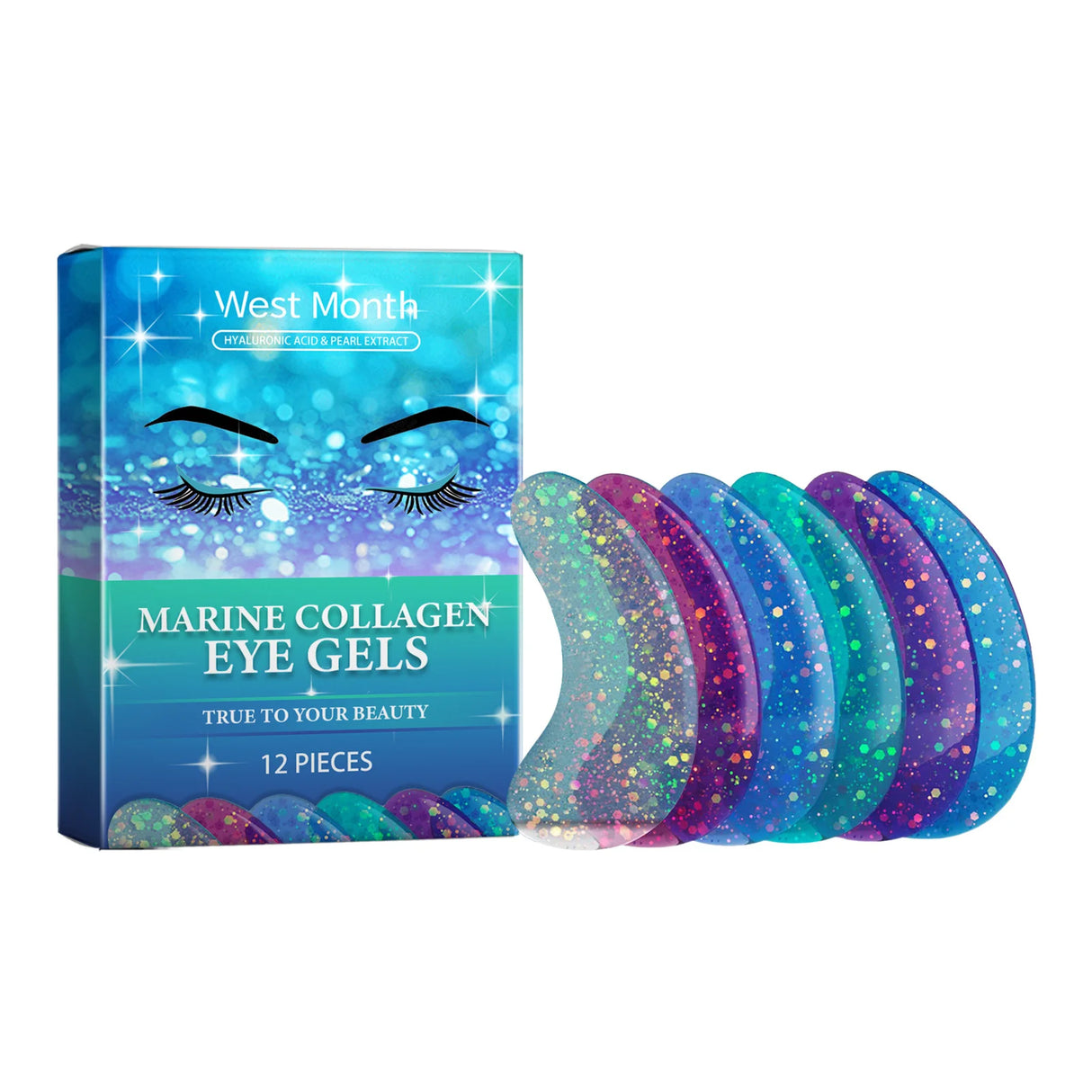 Collagen Firming Eye Mask Anti Dark Circles Nourishing Eyes Bags Removal Fade Fine Lines Repair Lifting Moisturizing Eye Patches