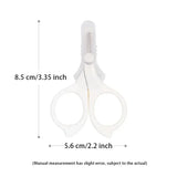 Safety  Scissors Trimmer Manicure Cutter Special Scissor Babies Care Tools Accessories Newborn Baby Nail Clipper Convenient