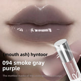 HYNTOOR Playful Rebellious Lip Gloss Planet  Mouth Black Mouth Silver Mouth Gray Lip Oil Mirror Water Gloss